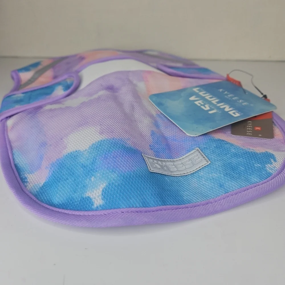 Vibrant Tie-Dye Dog Vest